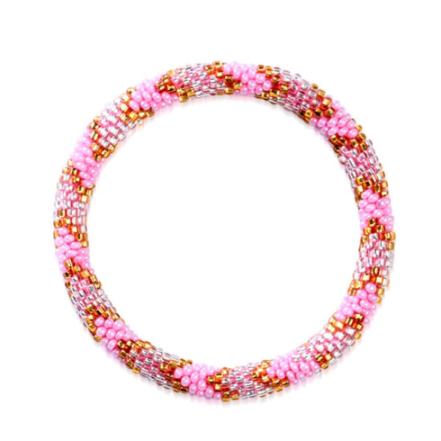 Rosa Rassel | Himalaya-Glasperlenarmband